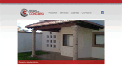 Desktop Screenshot of conceptosenconcreto.com